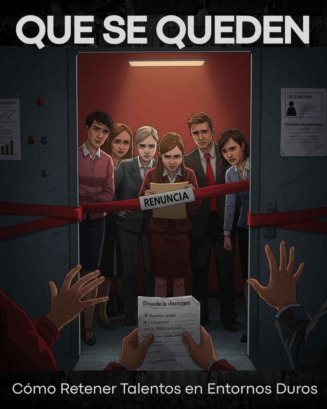 Portada del libro Que Se Queden, sobre cómo retener talento en logística.