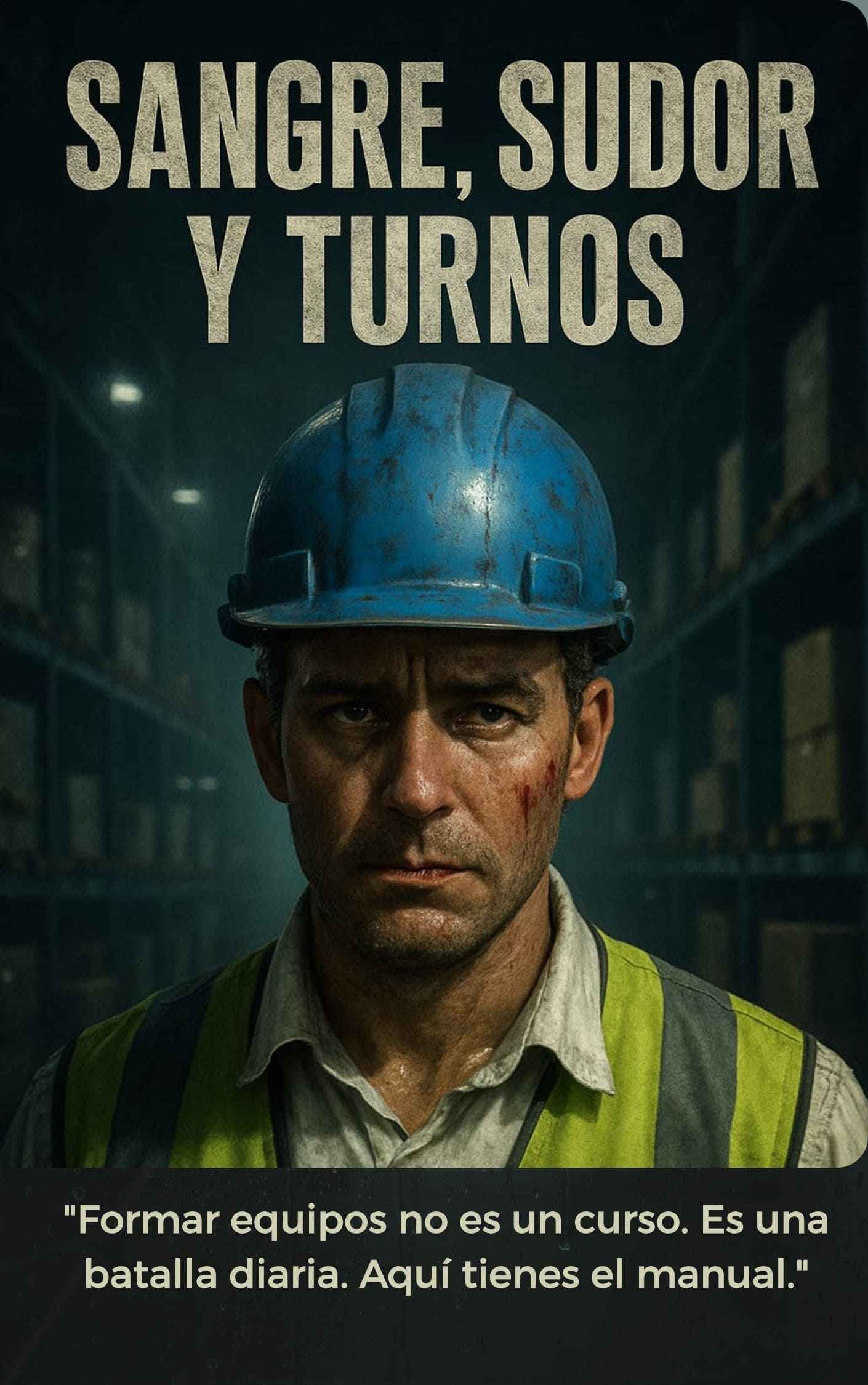 Equipo de trabajo motivado y autónomo en el almacén.