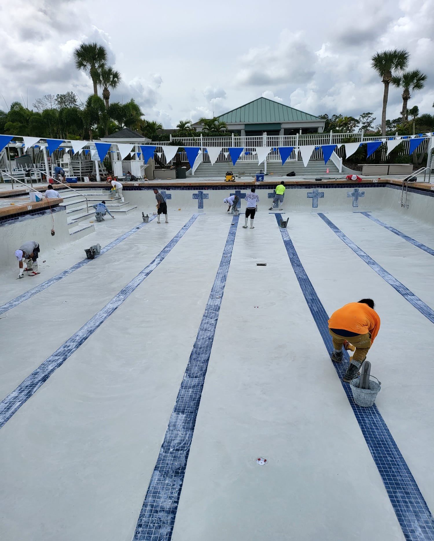 Restauración de piscina