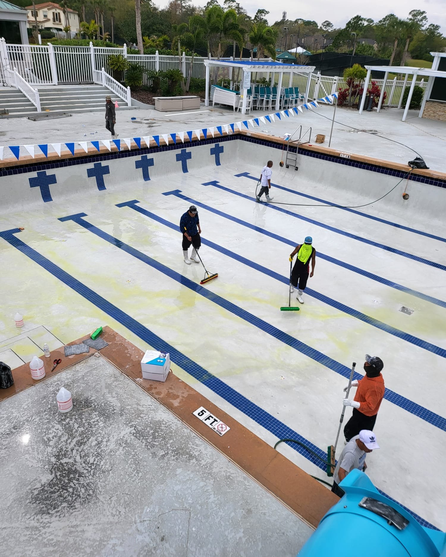 Renovación de piscina