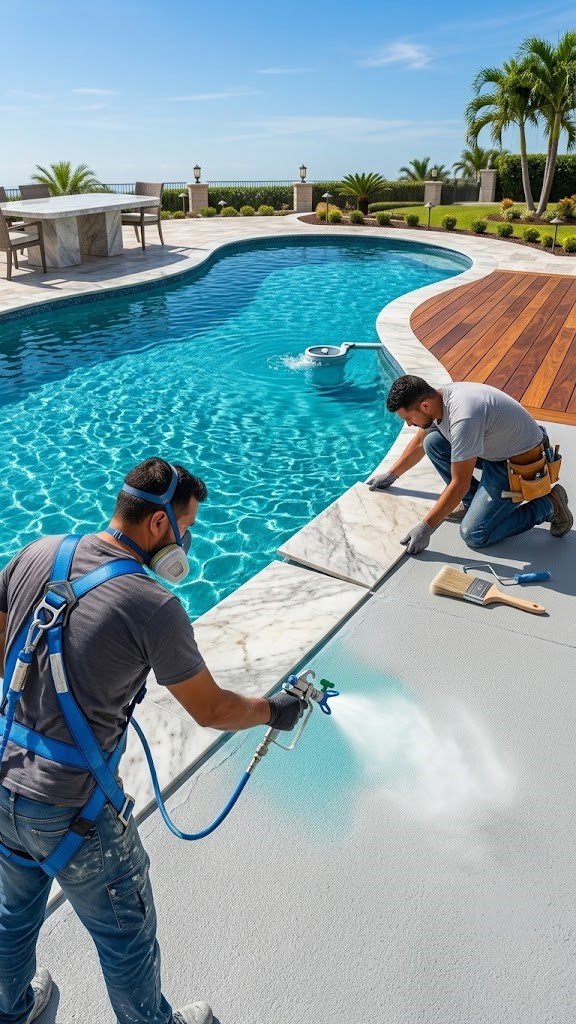 Piscina y Techo